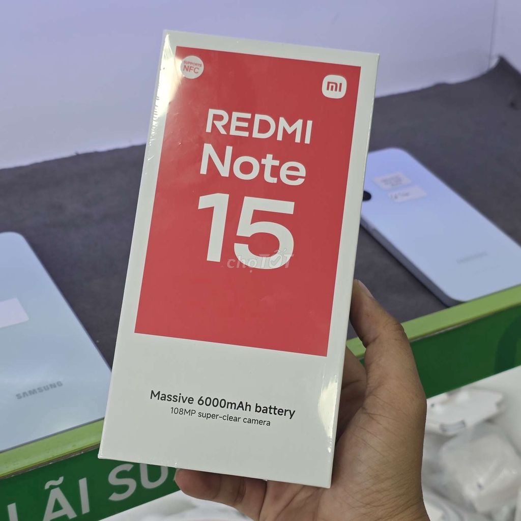💥Xiaomi Redmi Note 15 128GB Xanh Giá Tốt. Mua bán Điện thoại tại Quận Ngô Quyền Hải Phòng được đăng bởi TRAN SONG HA hình 1