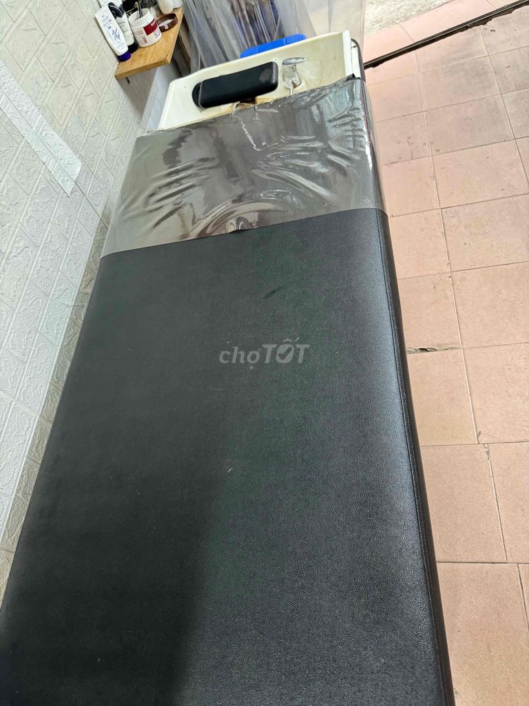 Giường gội đầu Da Sứ Đen Trắng. Mua bán Giường, chăn ga gối nệm tại Quận Hoàng Mai Hà Nội được đăng bởi Nguyễn Minh hình 1
