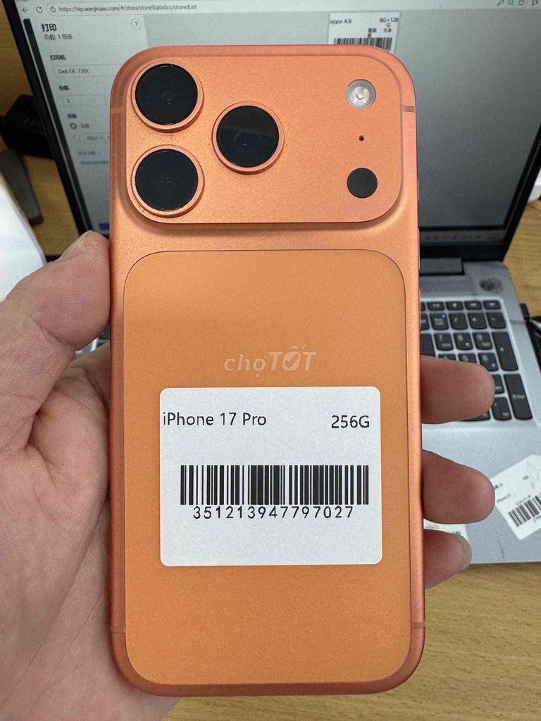iPhone 17 Pro 256GB Cam 99%. Mua bán Điện thoại tại Quận 11 Tp Hồ Chí Minh được đăng bởi Faro mobile hình 1