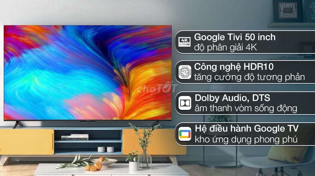 Google tivi tcl 4k 50 inch 50p735. Mua bán Tivi, Âm thanh tại Huyện Long Thành Đồng Nai được đăng bởi Thắng Đức hình 1