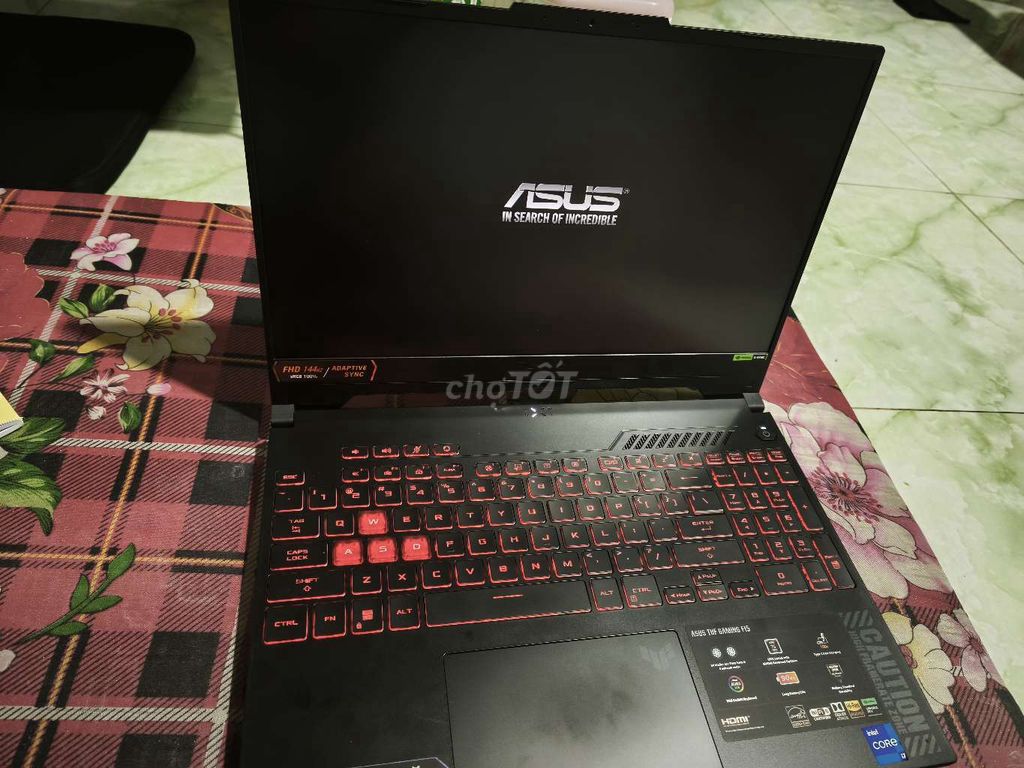 ASUS TUF Gaming F15 i7-13620H 15.6 inch 16GB/512GB. Mua bán Laptop tại Huyện Hóc Môn Tp Hồ Chí Minh được đăng bởi Đạt Nguyễn hình 1
