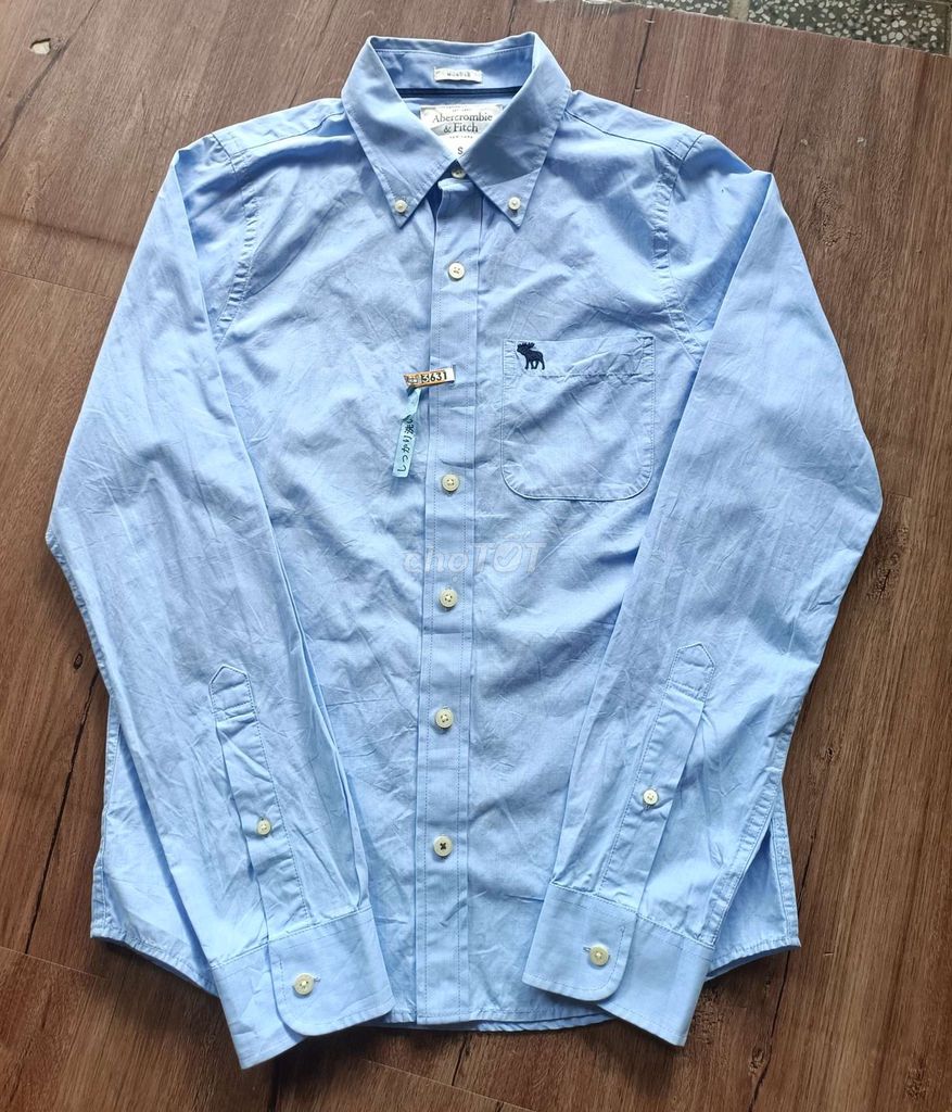 Áo sơ mi Abercrombie & Fitch Nam Xanh dương S. Mua bán Quần áo tại Thành phố Long Xuyên An Giang được đăng bởi NGÔ ANH KIỆT  hình 1