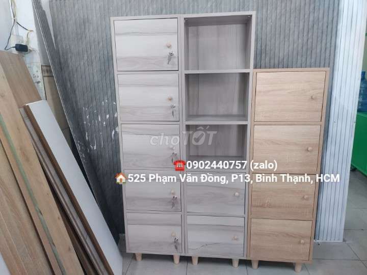 Tủ đồ , tủ hồ sơ, tủ locker 5 ngăn cao 160cm