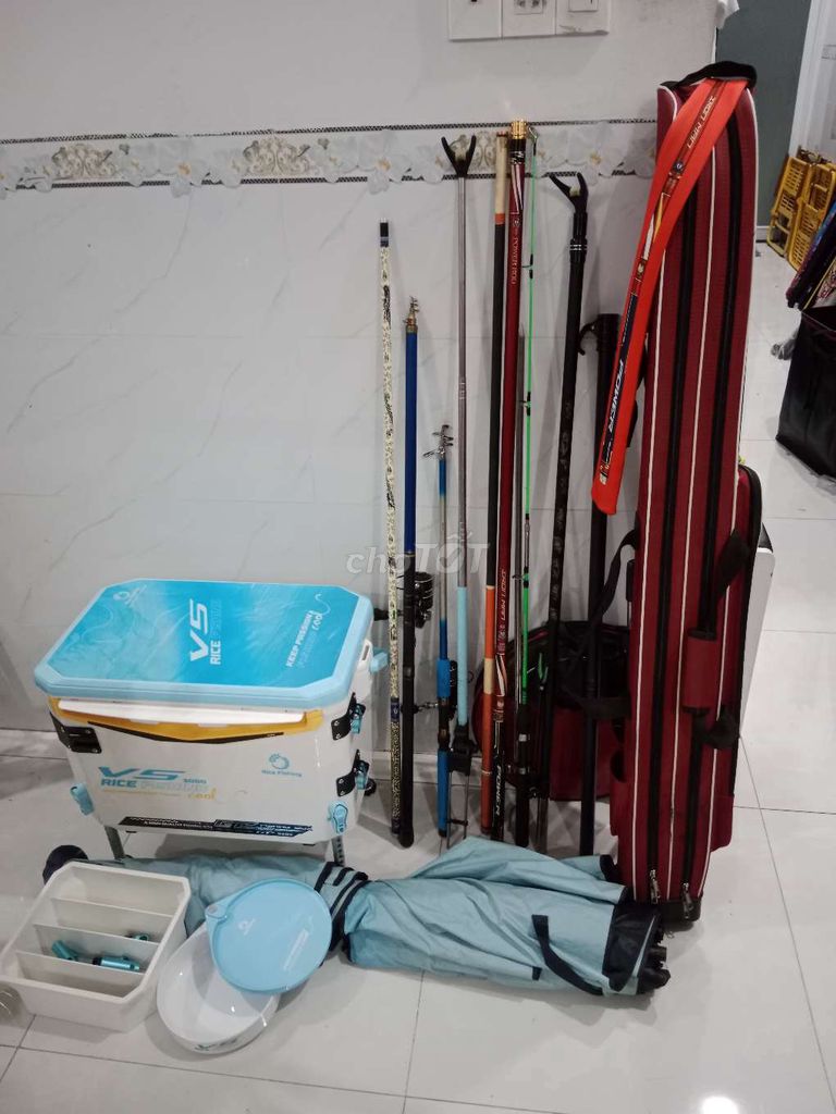 Bộ cần câu cá Tổng hợp Nhiều màu. Mua bán Đồ thể thao, Dã ngoại tại Thành phố Biên Hòa Đồng Nai được đăng bởi Ledinhnam hình 1