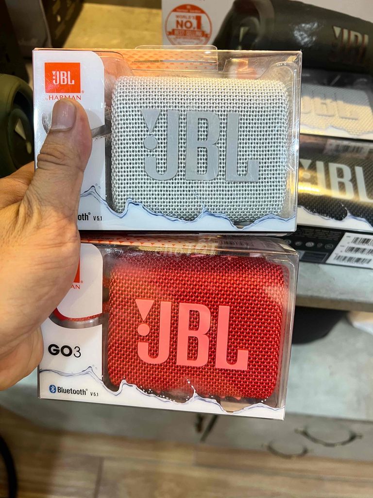 Jbl Go 3 new siêu xinh, nghe cực chất