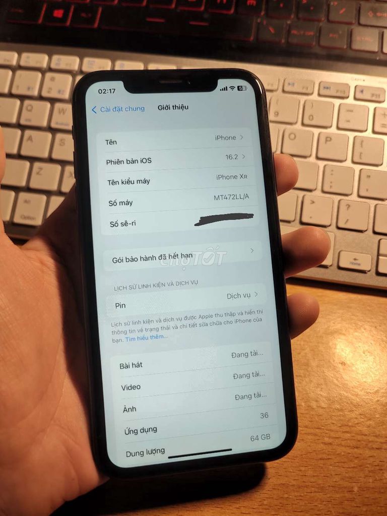 Apple iPhone XR 64GB Đen. Mua bán Điện thoại tại Quận Nam Từ Liêm Hà Nội được đăng bởi Lê Dũng hình 1