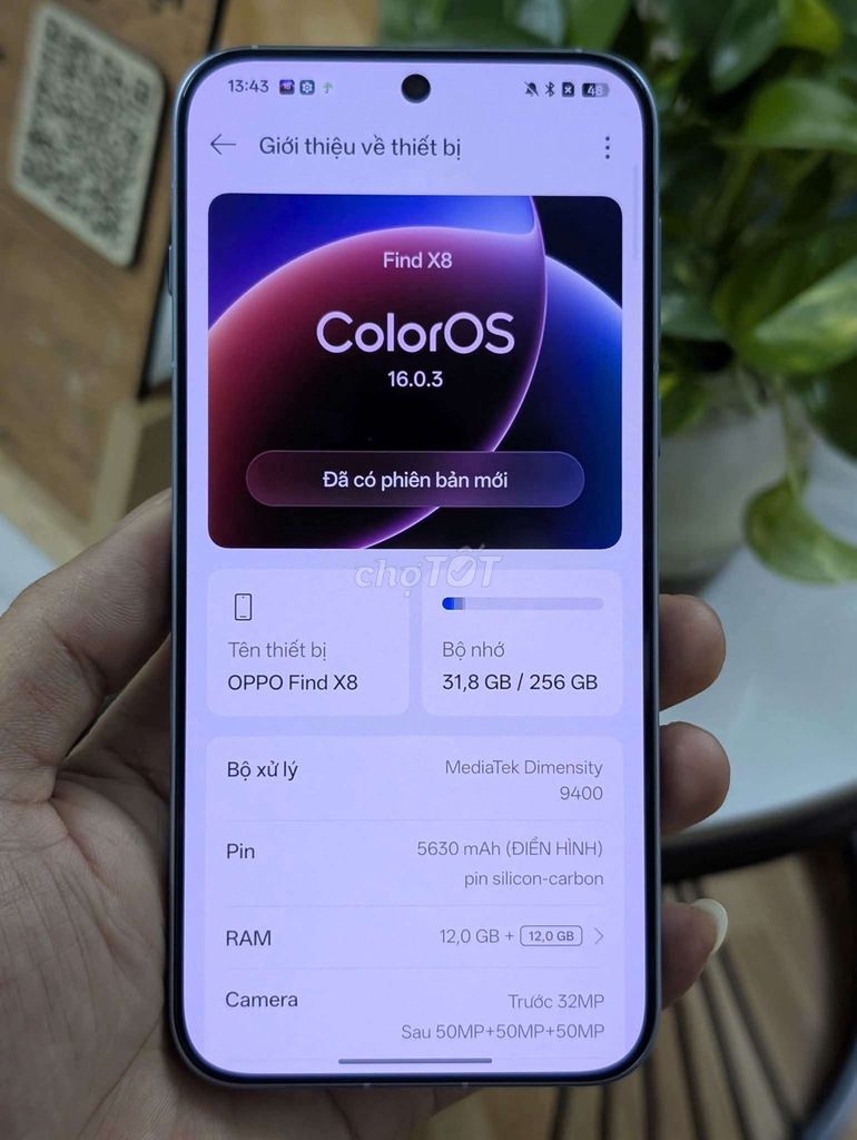 Oppo Find X8 256GB. Mua bán Điện thoại tại Huyện Hòa Vang Đà Nẵng được đăng bởi Hải hình 1