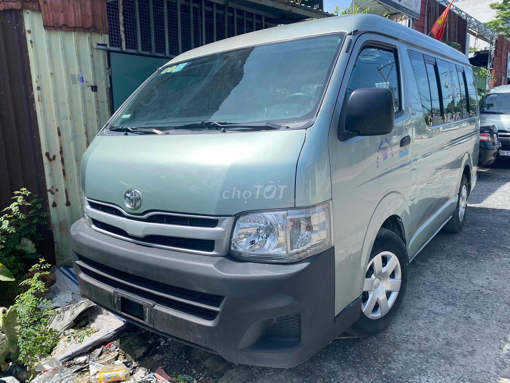 Toyota Hiace 2011 16 chỗ Xám bạc may dầu. Mua bán Ô tô tại Thành phố Thủ Đức Tp Hồ Chí Minh được đăng bởi dvvt kỳ phương  hình 2