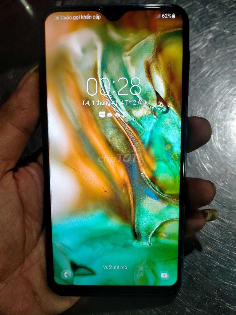 Samsung Galaxy A10 32GB Xanh. Mua bán Điện thoại tại Quận Ninh Kiều Cần Thơ được đăng bởi Phạm Bình Long  hình 1