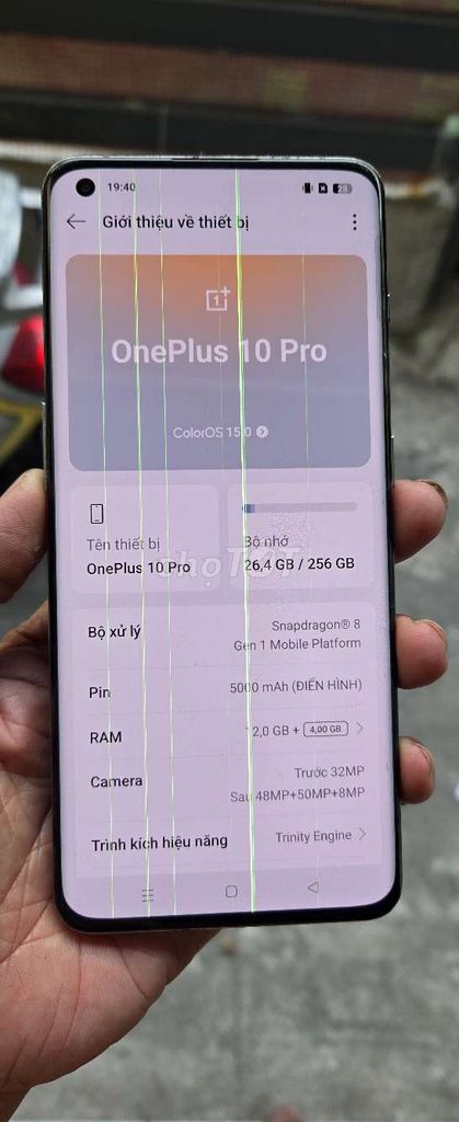OnePlus 10 Pro 256GB zin toàn bộ. Mua bán Điện thoại tại Quận 8 Tp Hồ Chí Minh được đăng bởi Thiên Hòa mobile  hình 1