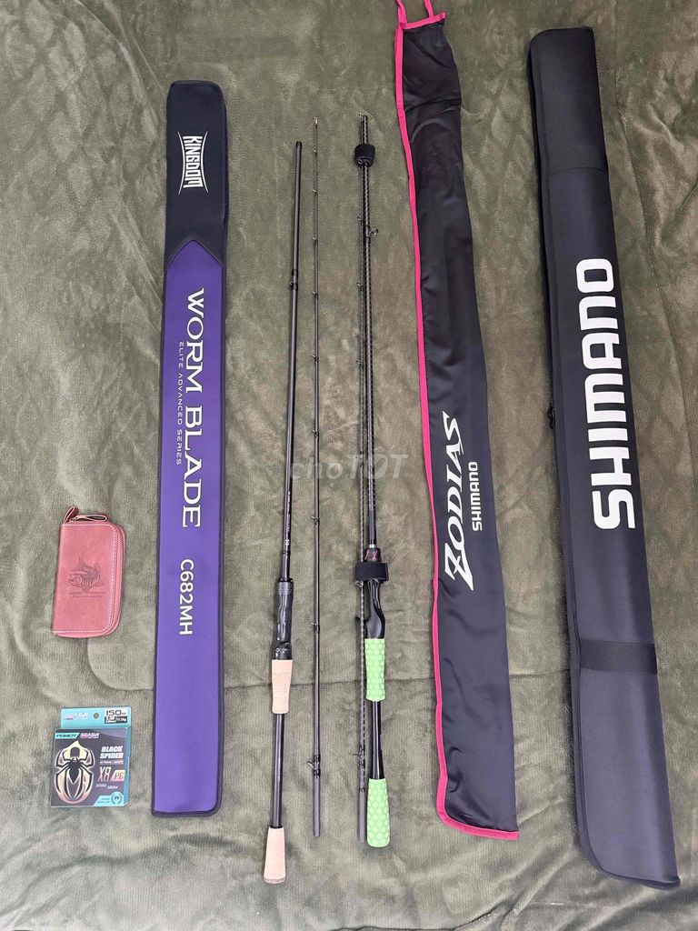 Cần câu máy ngang Shimano - Kingdoom. Mua bán Đồ thể thao, Dã ngoại tại Thành phố Thủ Đức Tp Hồ Chí Minh được đăng bởi Lee Min Hô hình 1