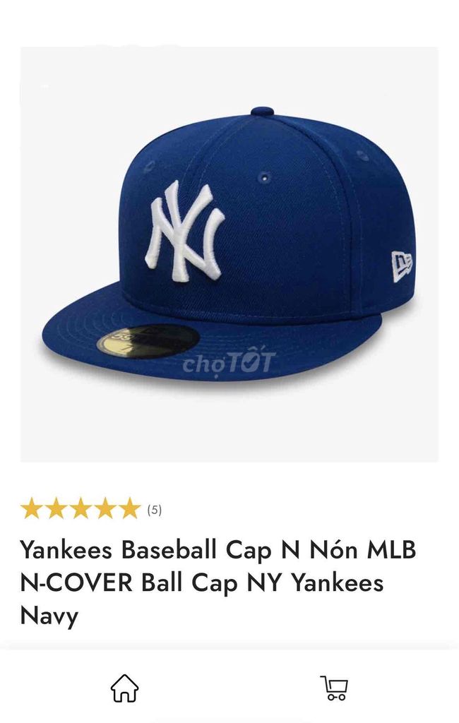Nón lưỡi trai New Era 59FIFTY Xanh navy. Mua bán Phụ kiện thời trang khác tại Quận Bình Thạnh Tp Hồ Chí Minh được đăng bởi Hy  hình 1