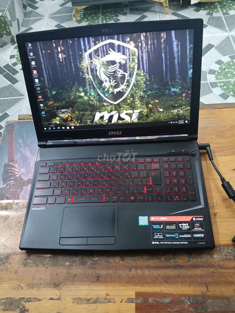 MSI GL63 i7-8750H 15.6 inch 16GB/256GB. Mua bán Laptop tại Thành phố Biên Hòa Đồng Nai được đăng bởi MINH QUÂN hình 1