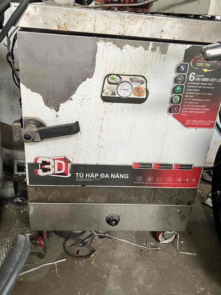 Tủ hấp đa năng Thép 6 khay đã sử dụng. Mua bán Bếp, lò, đồ điện nhà bếp tại Quận 6 Tp Hồ Chí Minh được đăng bởi Mỹ Uyên hình 1