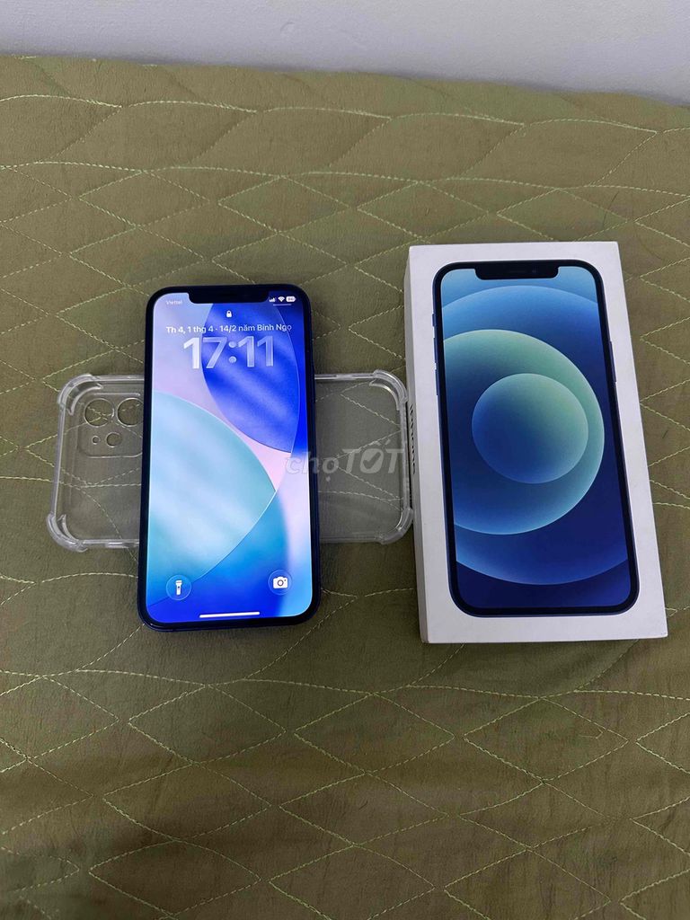 Apple iPhone 12 64GB Xanh. Mua bán Điện thoại tại Quận Cầu Giấy Hà Nội được đăng bởi Nguyễn Dũng hình 1