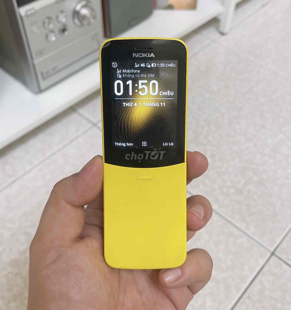 Nokia 8110 4G banana, máy kèm pin zin.. Mua bán Điện thoại tại Quận Tân Bình Tp Hồ Chí Minh được đăng bởi Tom hình 1