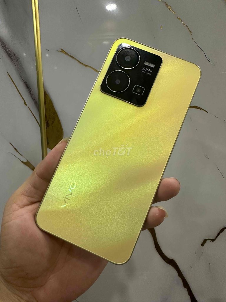 Vivo Y35 ram (8+8)/128GB Vàng. Mua bán Điện thoại tại Quận 6 Tp Hồ Chí Minh được đăng bởi Thiên Long hình 1