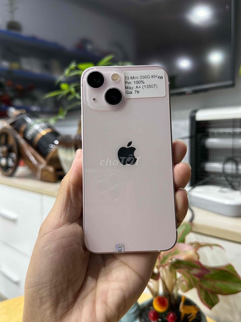 iPhone 13 Mini 256GB Quốc tế Hồng P100 Zin Đẹp 99. Mua bán Điện thoại tại Huyện Hóc Môn Tp Hồ Chí Minh được đăng bởi Thu hình 1