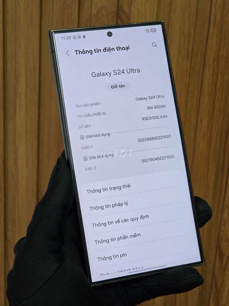 Samsung S24 Ultra 512GB. Mua bán Điện thoại tại Thành phố Đà Lạt Lâm Đồng được đăng bởi Lộc Lá Mô Bai hình 1