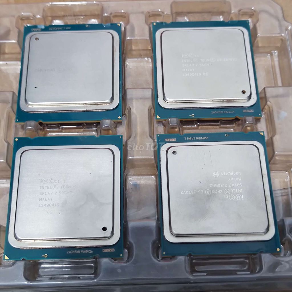 Xả CPU Xeon E5- 2670v2. 10 Nhân 20 Luồng