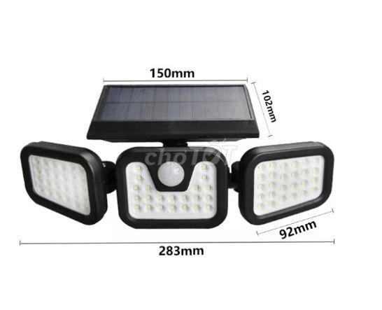 Đèn năng lượng mặt trời 74 led