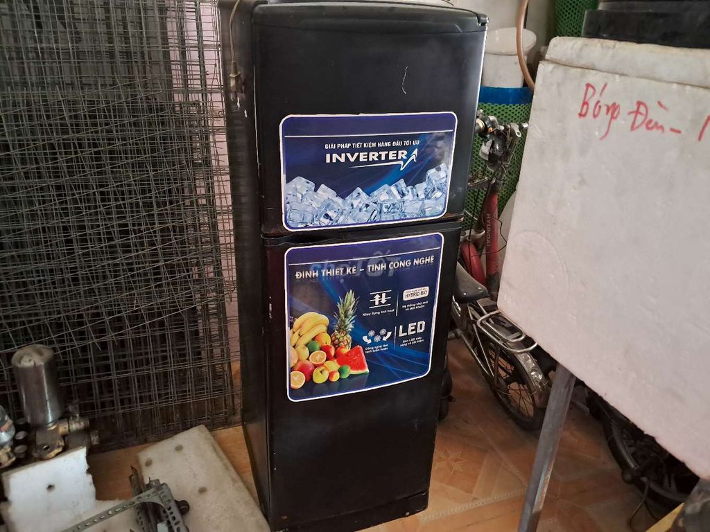 Tủ lạnh Toshiba Inverter Đen. Mua bán Tủ lạnh tại Thành phố Thuận An Bình Dương được đăng bởi Hàng thanh lý hình 1
