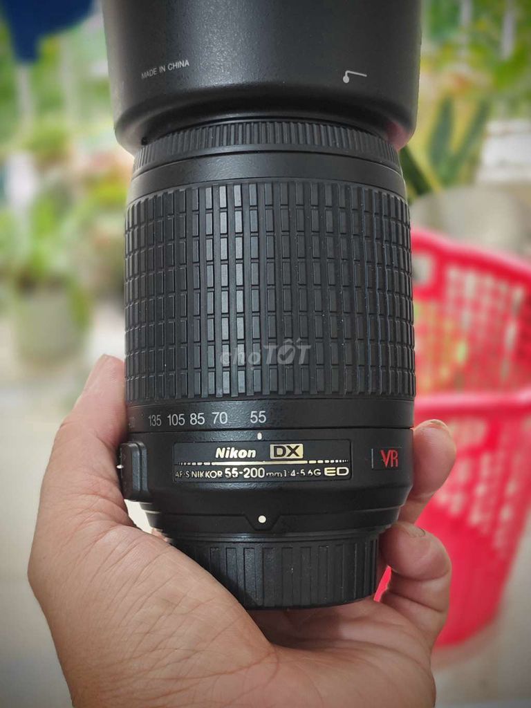 Ống kính Nikon 55-200 VR Đen. Mua bán Máy ảnh, Máy quay tại Quận Tân Phú Tp Hồ Chí Minh được đăng bởi Giao lưu trao đổi công nghệ hình 1