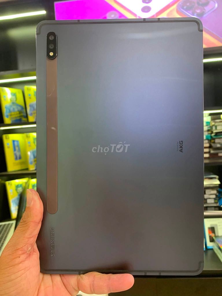 Samsung Tab S7 11 inch 6GB/128GB Xám. Mua bán Máy tính bảng tại Quận 10 Tp Hồ Chí Minh được đăng bởi Hội Đồ Điện Tử hình 1