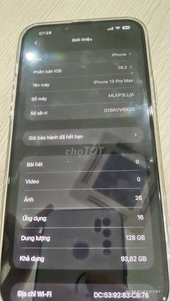 iPhone 13 Pro Max 128GB. Mua bán Điện thoại tại Thành phố Tam Kỳ Quảng Nam được đăng bởi nguyễn lê hình 1