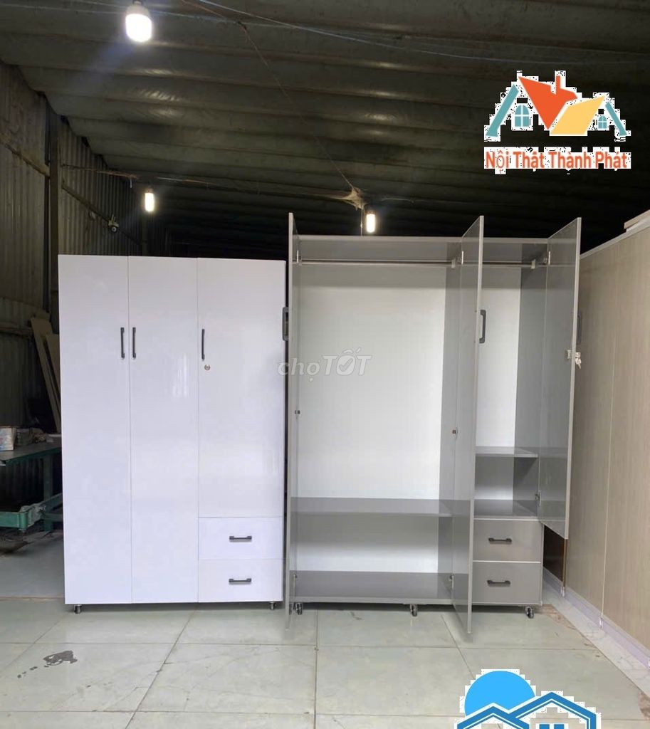 Tủ quần áo Tủ quần áo Tủ quần áo !! Tủ quần áo. Mua bán Tủ, kệ gia đình tại Quận 8 Tp Hồ Chí Minh được đăng bởi Xưởng Thành Phát hình 1