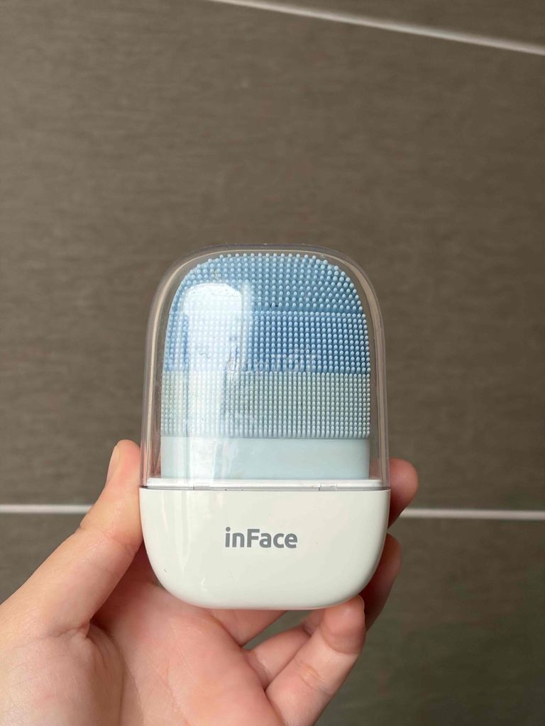 Máy rửa mặt Inface Trắng Xanh nhỏ gọn. Mua bán Phụ kiện thời trang khác tại Quận Tân Bình Tp Hồ Chí Minh được đăng bởi Hồng Cúc hình 1