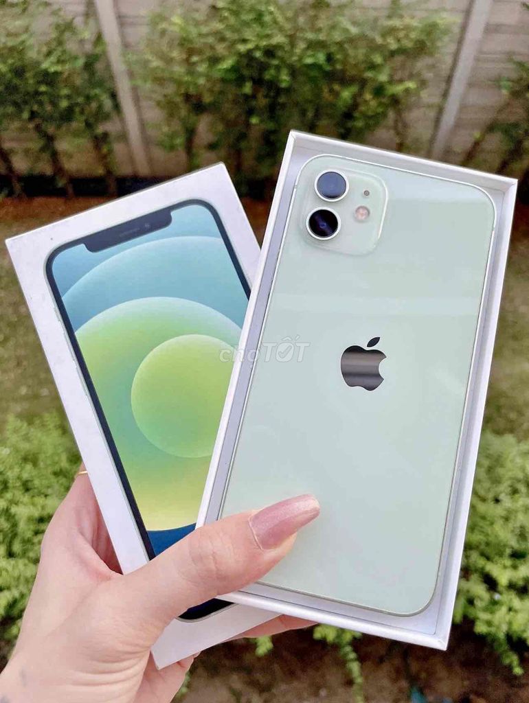 iPhone 12 64GB Xanh FULLBOX BH APPLE 08/2024. Mua bán Điện thoại tại Quận 10 Tp Hồ Chí Minh được đăng bởi iStockHCM hình 1
