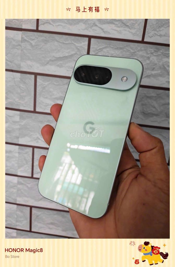 Google Pixel 9 128GB Xanh nhạt. Mua bán Điện thoại tại Thành phố Long Xuyên An Giang được đăng bởi Bơ Store  Điện thoại xách tay hình 1