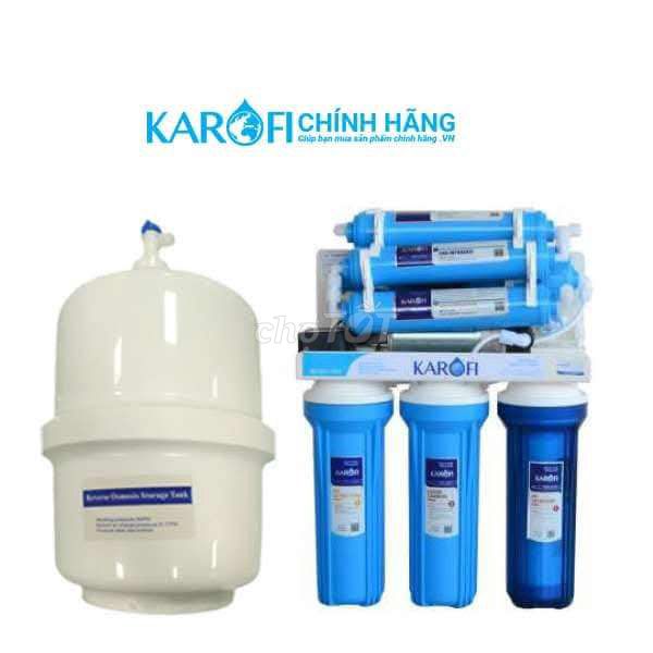 Máy lọc nước Karofi eRO80 8 lõi Trắng, Xanh. Mua bán Bếp, lò, đồ điện nhà bếp tại Quận Thanh Khê Đà Nẵng được đăng bởi Nội Thất Gia Bảo hình 1
