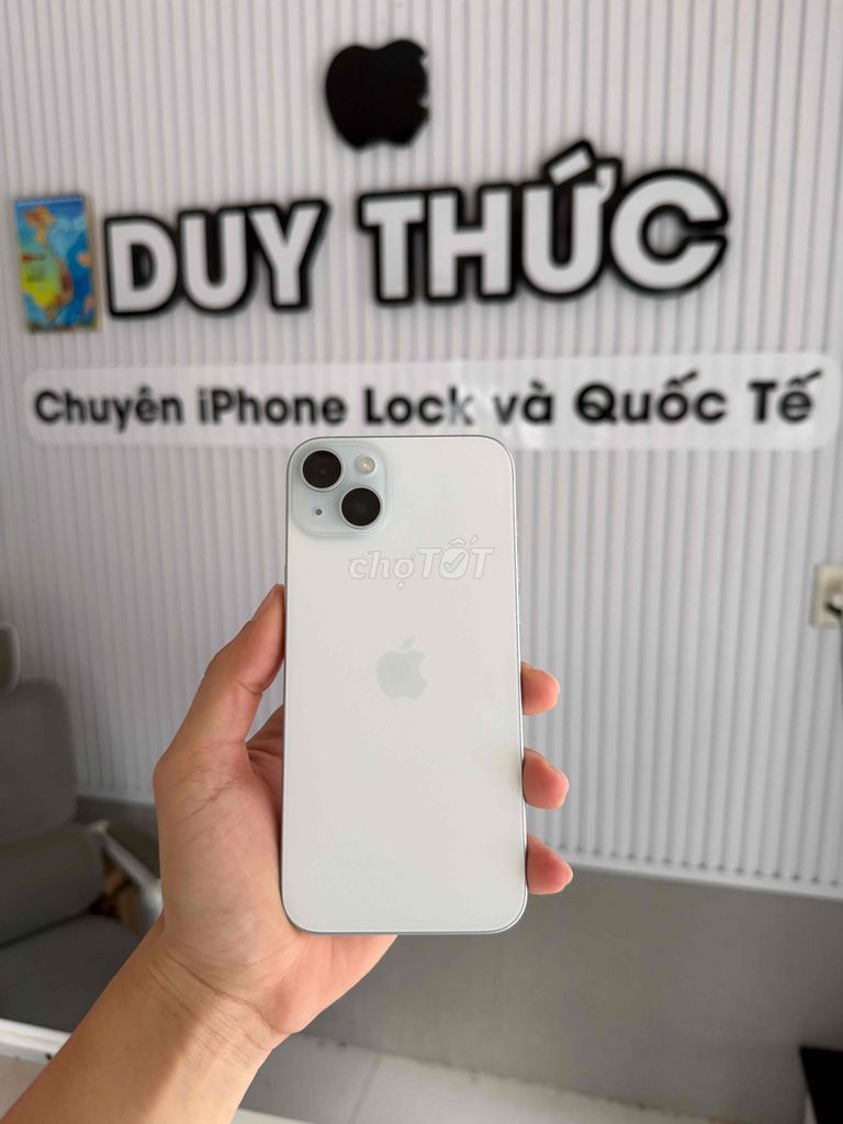 Apple iPhone 15 Plus 128GB Xanh Mỹ pin zin 98% đẹp. Mua bán Điện thoại tại Quận Ninh Kiều Cần Thơ được đăng bởi Duy Thức chuyên iphone Lock Cần Thơ hình 1