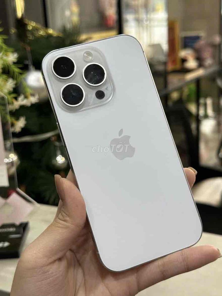 Apple iPhone 16Pro 128GB Trắng Quốc Tế Mỹ Like New. Mua bán Điện thoại tại Quận 8 Tp Hồ Chí Minh được đăng bởi CA REM BÁN TÁO hình 1