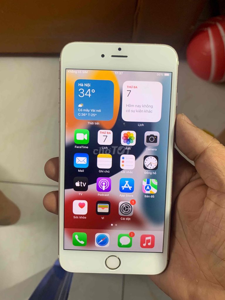 Apple iPhone 6s Plus 16GB Vàng hồng. Mua bán Điện thoại tại Quận Bắc Từ Liêm Hà Nội được đăng bởi Diệu Linh hình 1