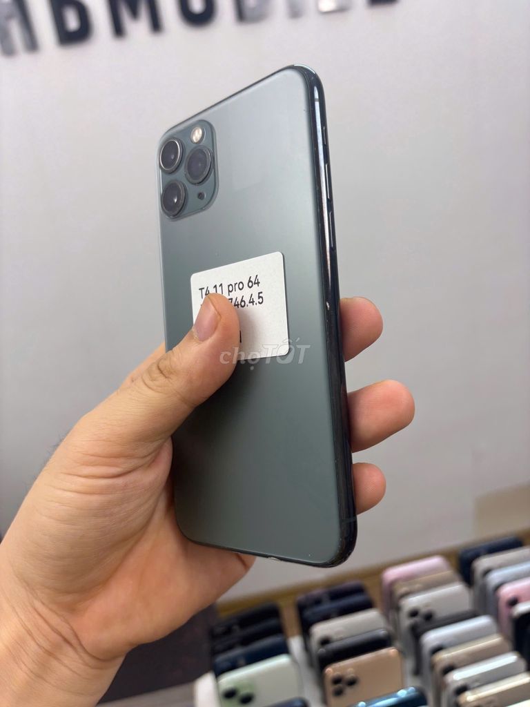 iPhone 11 Pro 64GB Xanh Oled. Mua bán Điện thoại tại Quận Bắc Từ Liêm Hà Nội được đăng bởi Cửa hàng Bính Táo hình 1