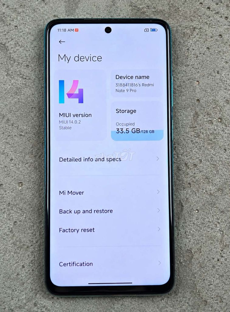 Xiaomi Redmi Note 9 Pro 8GB 128GB Xanh hồng. Mua bán Điện thoại tại Huyện Thăng Bình Quảng Nam được đăng bởi Minh Anh hình 1