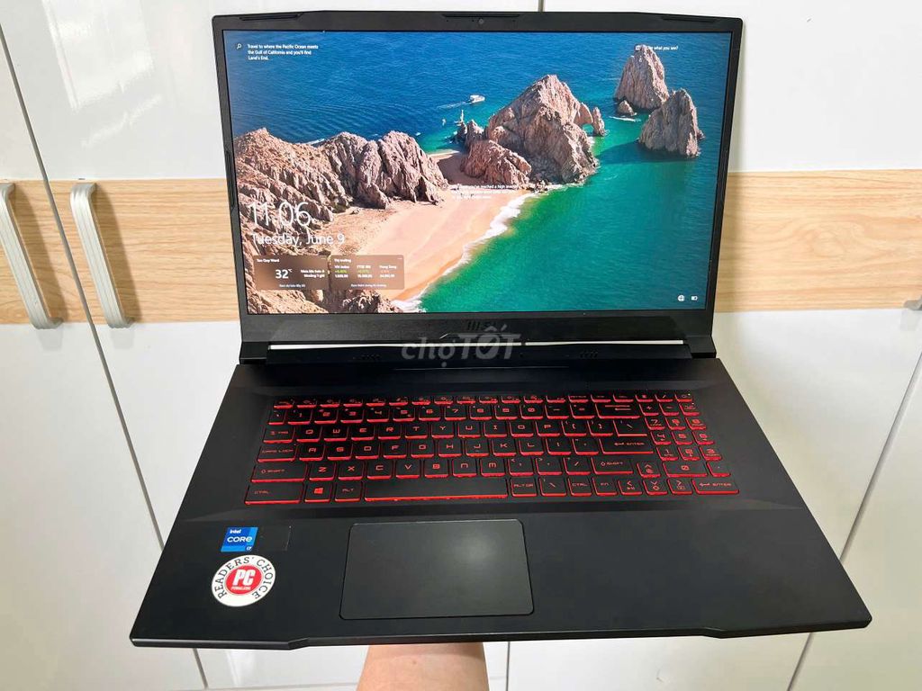 MSI Katana GF76 i7-11800H 17.3" 16GB 512GB 3050Ti. Mua bán Laptop tại Huyện Bình Chánh Tp Hồ Chí Minh được đăng bởi Minh Hiền hình 1