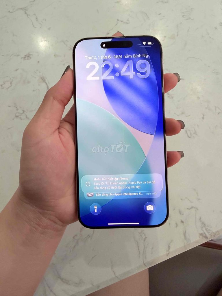 Apple iPhone 16 Pro Max Vàng. Mua bán Điện thoại tại Quận 7 Tp Hồ Chí Minh được đăng bởi Bùi Kim Ngân hình 1