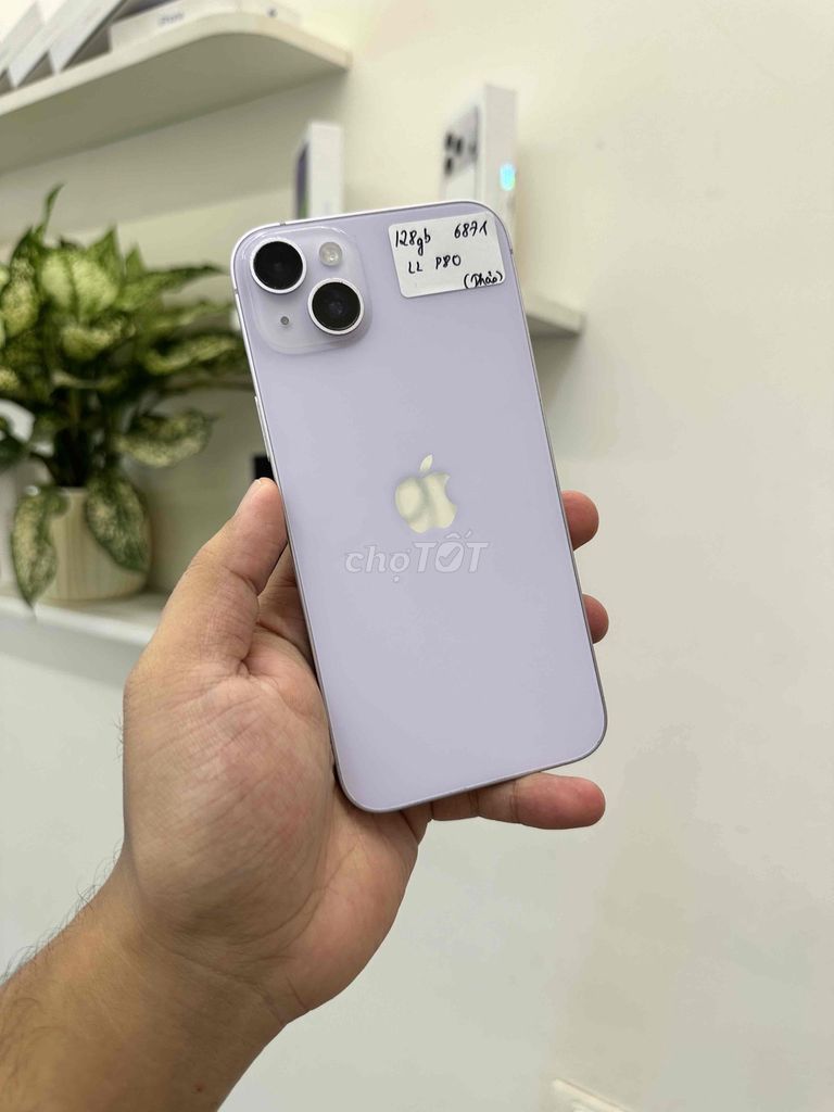 iPhone 14 Plus 128GB Tím LL/A giá HSSV . có Góp. Mua bán Điện thoại tại Quận Đống Đa Hà Nội được đăng bởi H iStore hình 1