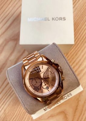 Đồng hồ nữ Michael Kors Women's Bradshaw Stainless