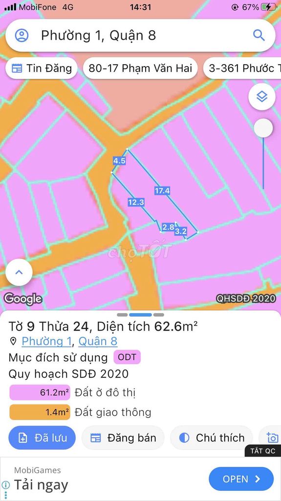 Cần bán nhà có dòng tiền cho thuê - Dương Bá Trạc Quận 8