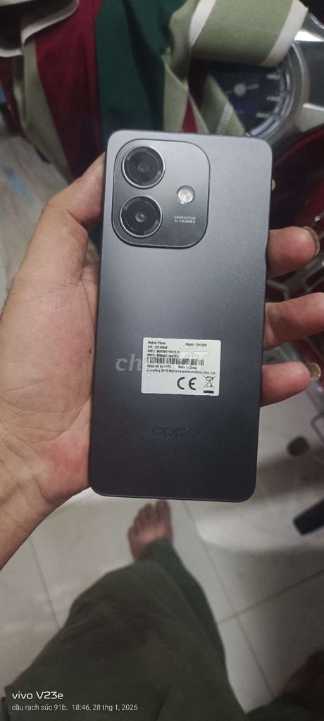 Oppo A3..ram 8+8/256G máy zin full box. hộp sạc. Mua bán Điện thoại tại Quận Bình Thuỷ Cần Thơ được đăng bởi cầu rạch súc 91b Nguyễn Văn Linh  hình 1
