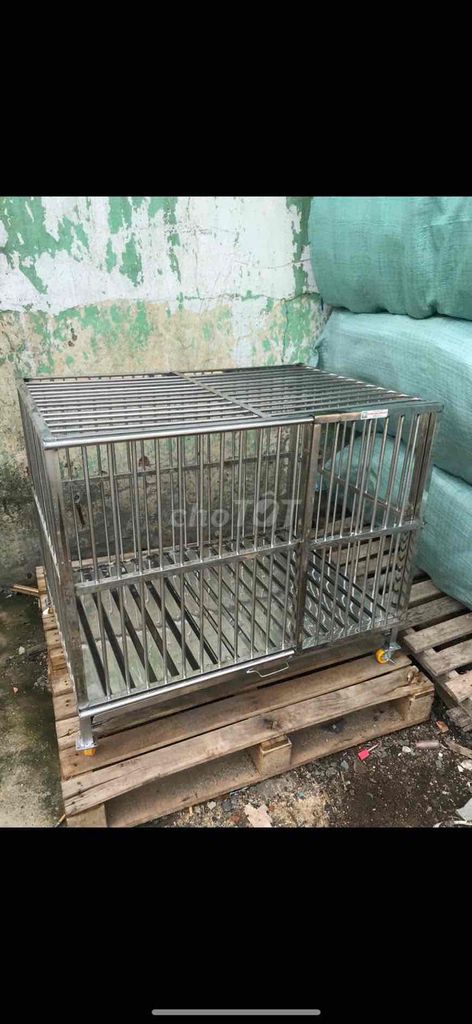 Thanh lý chuồng chó inox loại tốt. Mua bán Phụ kiện, Thức ăn, Dịch vụ tại Quận 7 Tp Hồ Chí Minh được đăng bởi Chuồng chó inox Sài Gòn giá rẻ hình 1