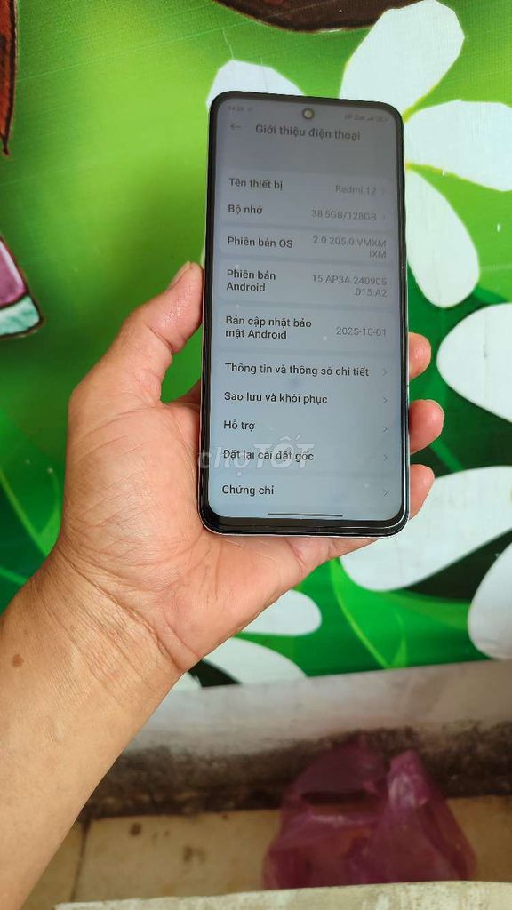 Redmi 12. Mua bán Điện thoại tại Quận 5 Tp Hồ Chí Minh được đăng bởi Tan hình 1