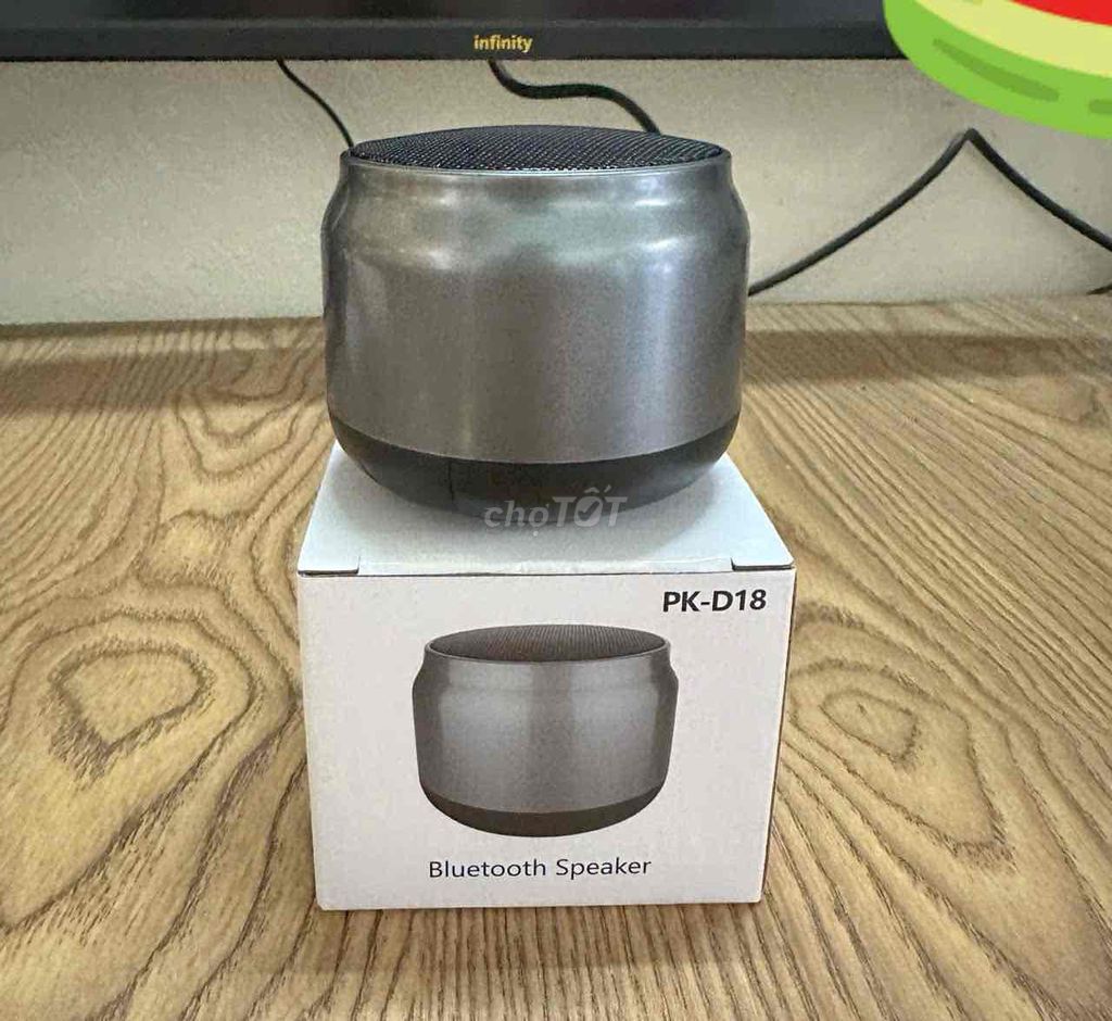 Loa Bluetooth PK-D08 Xám Mới. Mua bán Tivi, Âm thanh tại Quận Tân Bình Tp Hồ Chí Minh được đăng bởi Lưu Xuân Tín hình 1