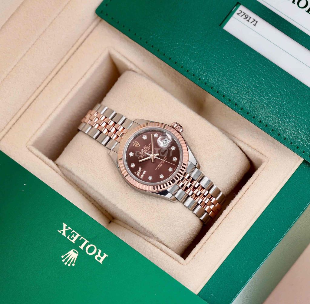 đh Rolex Lady Datejust 278271 Choco 31mm