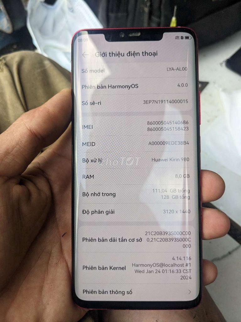 huawei mate 20 pro bản ram 8/128 đẹp nghiêm chỉnh. Mua bán Điện thoại tại Quận 12 Tp Hồ Chí Minh được đăng bởi cầm điện thoại giá tốt hình 1